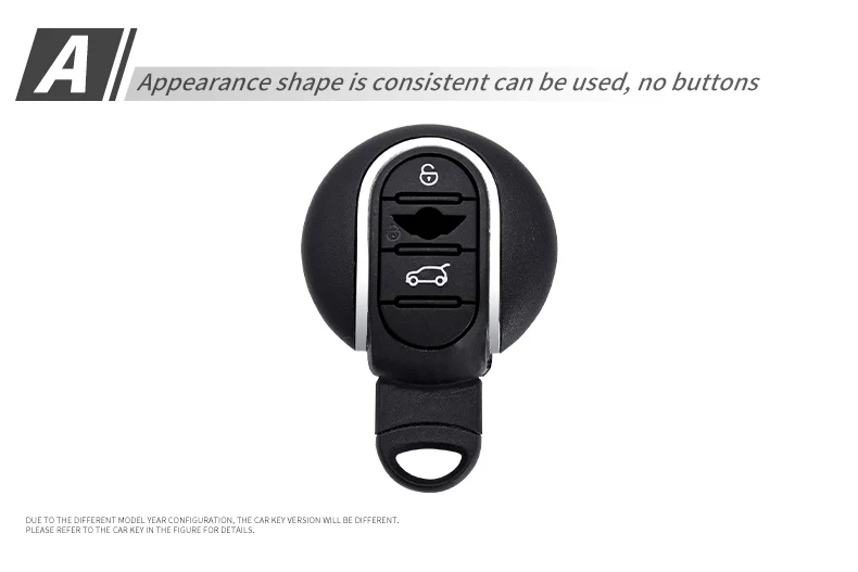 Carbon Fiber Car Smart Key Cover Case Fob Mini Cooper R55 Clubman Countryman F56 F55 F54 2018 2021 CarProtect Shell Accessories - Hf109a048a50748cfb82e6e3eb268b18bh