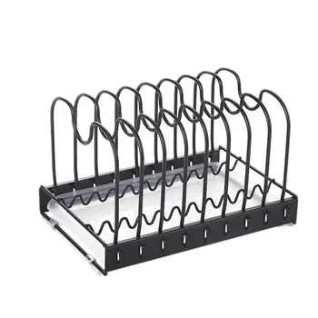 

OUNONA Bowls Plates Drain Rack Wrought Iron Tableware Holder Dish Drying Rack Plates Organizer for Kitchen Cups Dishes