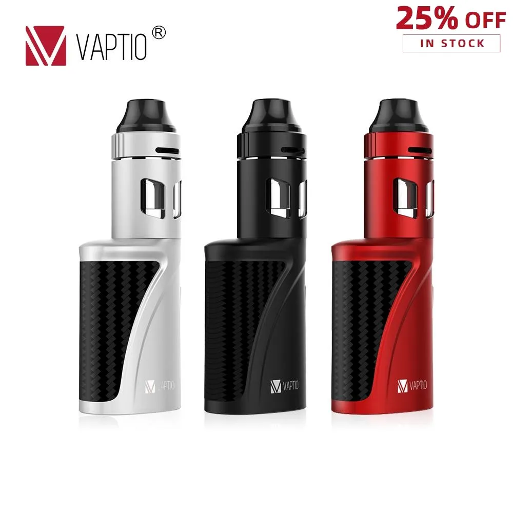 

Vaptio 1300mAh P1 Mini S Kit built in battery vape mod 50W Vape KIT 2.0ML atomizerl Vapor vaporizer e cigarette