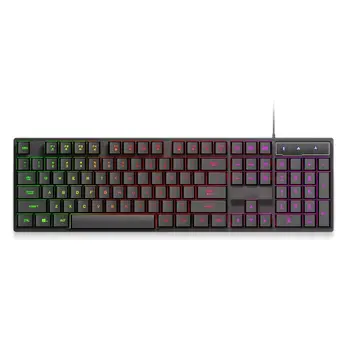 

USB Wired Gaming Keyboard 104 Keycaps Gamer Key Board with Imitation Mechanical Backlight RGB Keyboard