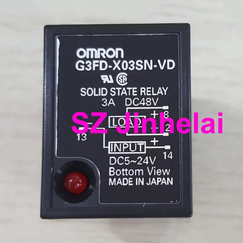 Omron G3fdx03snvd Authentic Original Solid State Relay 524vdc