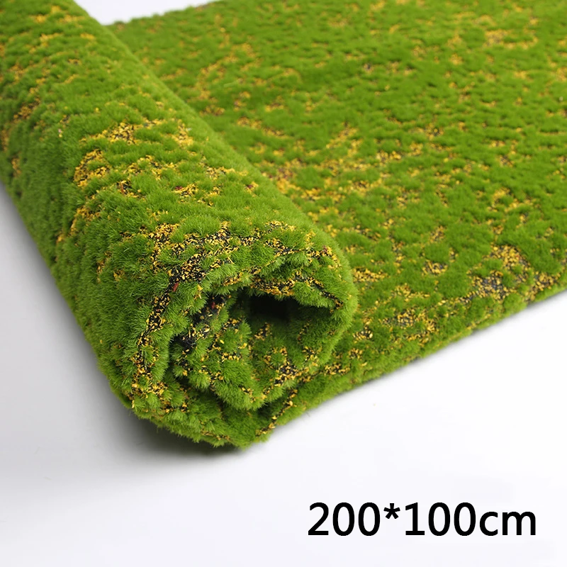 

Green Artificial Moss plant immortal fake flower Moss grass For Home Garden Decor DIY Flower Material Micro Landscape Accessorie