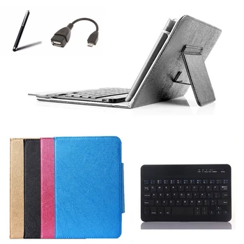 

Wireless Keyboard Cover Stand Case for Irbis TZ858 TZ897 8 inch Tablet Bluetooth Keyboard + Stylus + OTG Cable