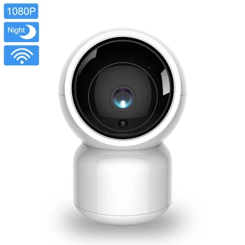 

1080P IP Camera with HD Night Vision Wifi Intelligent Auto Tracking Of Human Two Way Audio 2MP Home Security Surveillance Camera