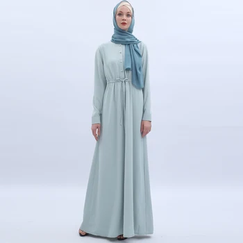 

Long Vestidos Abaya Dubai Arabic Maxi Muslim Hijab Dress Women Caftan Kaftan Elbise Eid Turkish Dresses Jilbab Femme Musulman
