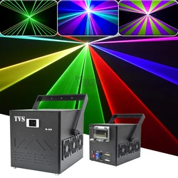 Lumière Laser à faisceau couleur 20W DMX pour Animation, motifs de scène, projecteur Laser à balayage 40KPSS pour DJ Disco fête Bar de mariage 