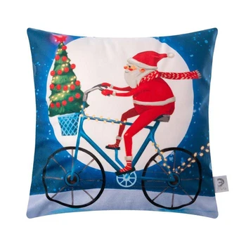 

Pillow cover Ethel "Santa Claus" 40x40 cm, polyester 100%, velor 4676799