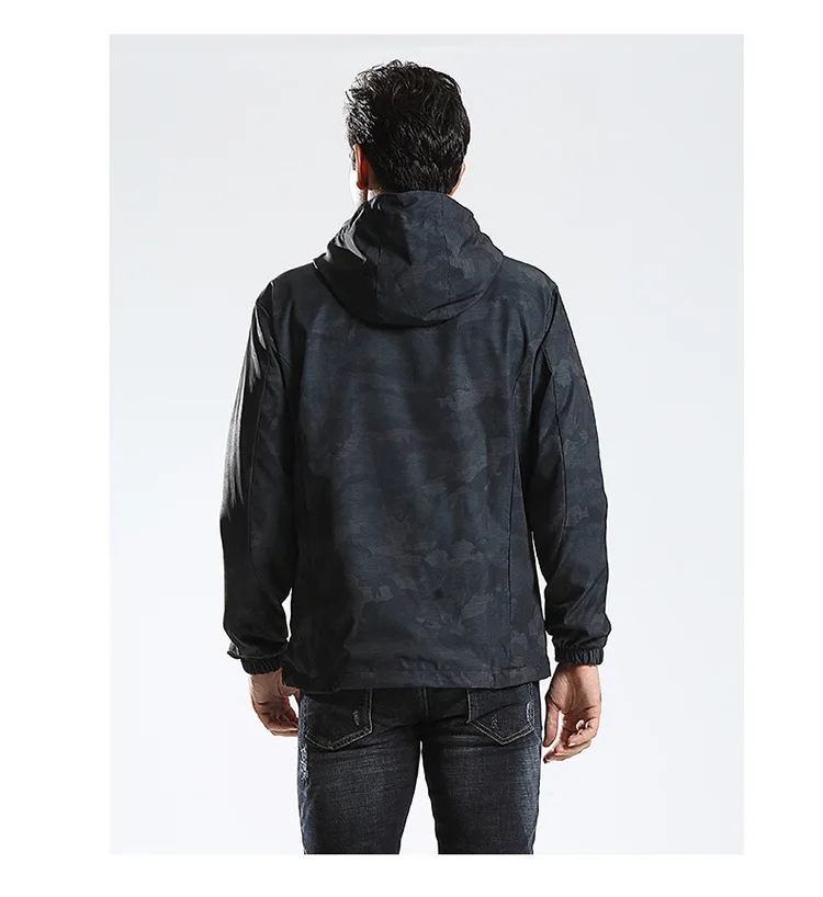 Waterproof Men's Hiking Jackets Windproof Keep WarmOutdoor Jackets Men's Windbreakers Hiking Clothing Fishing Hunting Jackets