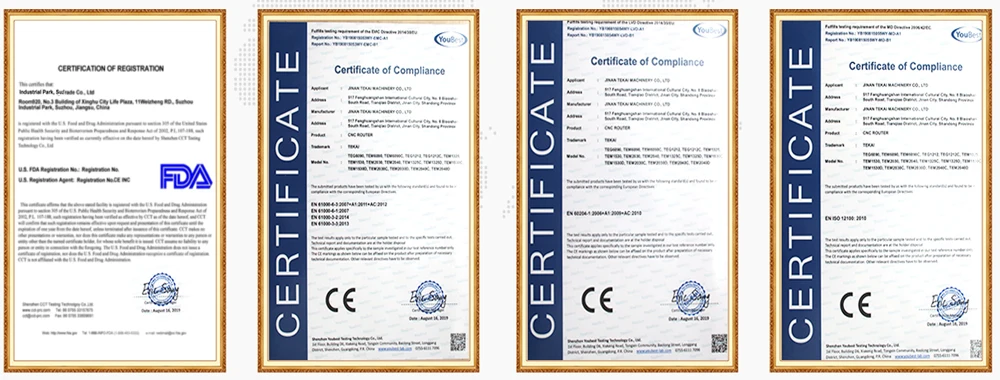 CE for cnc milling 1325