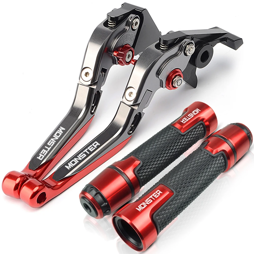 Для Ducati MONSTER 695 696 795 796 797 821 1200S 1100/S EVO мотоциклетные регулируемые складные