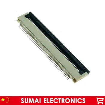 

Sample, 50 Pin FPC FFC connector cable socket 50pin 0.5mm connector for LCD screen interface of DVD/GPS/MP3, 50P