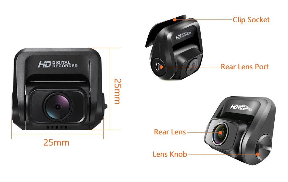 off road gps 4k Dash Cam Built in GPS Speed Dual 1080P Front and Rear ADAS Car Camera with 24/7 Parking Mode Sony Night Vision Support 256GB best truck gps