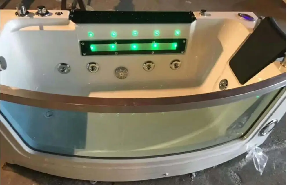 Description Picture 6 of itemWhirlpool Surfing Colored Lamp Bubble Bathtub Hydromassage Waterfall Tub NS3033