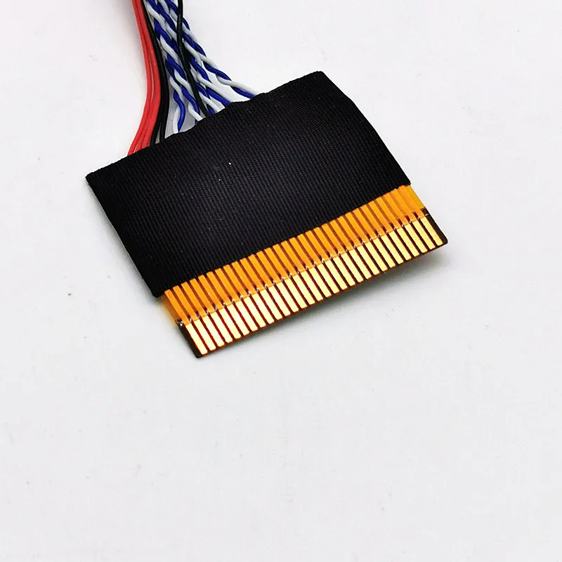 P-TWO FFC Turn Dupont LVDS Cable single 8 30Pin 1ch 8-bit 30pins 1mm Pin Pitch 400mm for DE320AGE-V2 CY-DE320AGEV2L
