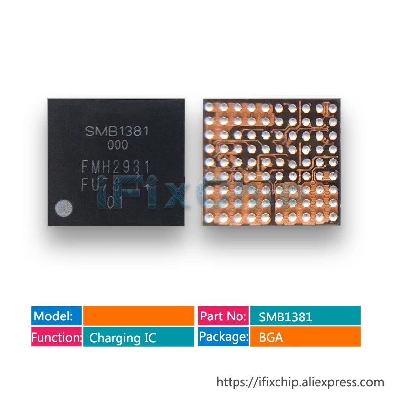 

2-20pcs/lot SMB1381 1381 Charger IC For Xiaomi 6 Note2 MIX2 Charging Chip USB Control IC