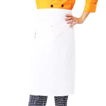 

Unisex Cooking Kitchen Apron For Women Men Chef Waiter Cafe Shop Hairdresser Aprons Bibs Wholesale