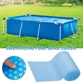 

Rectangle Swimming Pool Cover Dustproof Rainproof Thickened Poncho Cover Cloth for Inflatable Pool (1.5/2/3M*1.2)