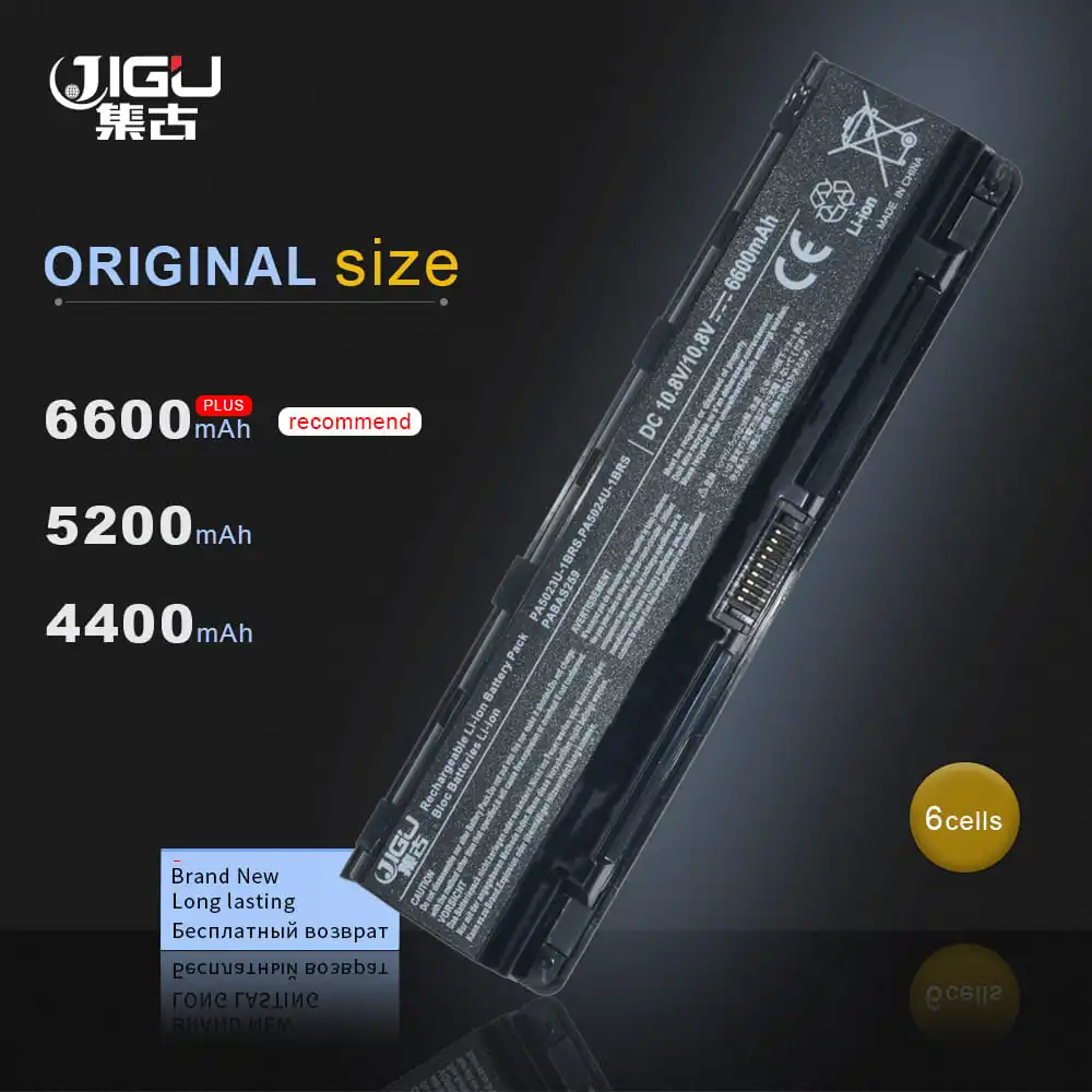 JIGU Laptop Battery For Toshiba Satellite P800 P840 P850 P870 P875 P855 P845 M845 M805 M801 L875 L855 L835 L805 C875 C855 C845|battery for