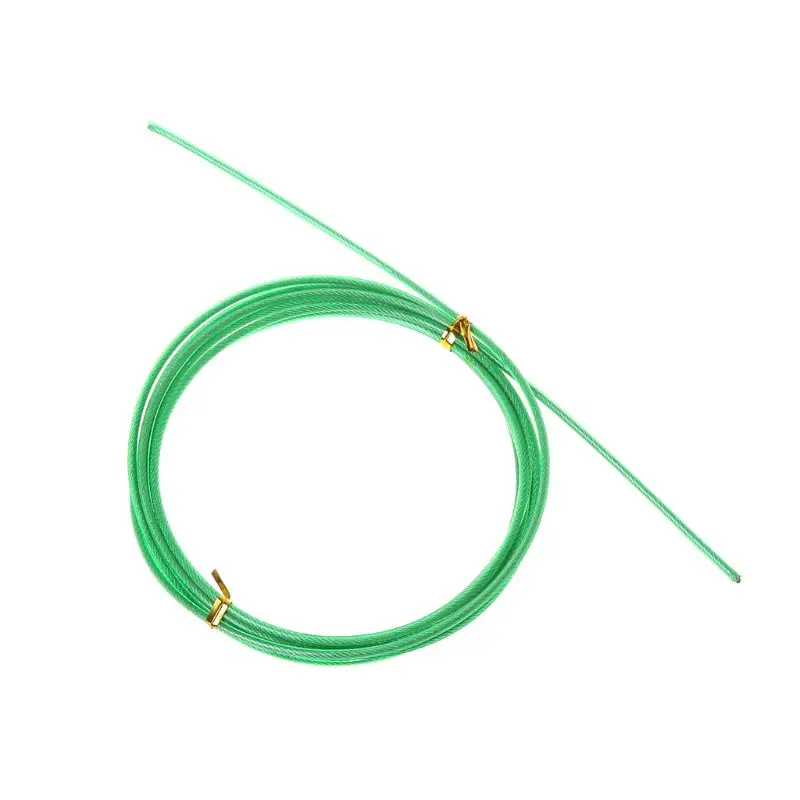 3 м блины для кроссфита Сменные стальной проволочный кабель скакалка веревки пропуск запасная веревка Q84C