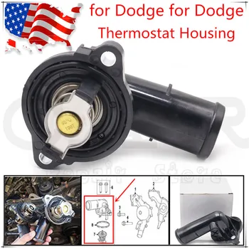 

5184651AH OEM New Mopar Thermostat Housing for Dodge for Jeep 3.6L 3.0L 2012-2017 05184651AG 5184651AG 05184651AH 5184651AF