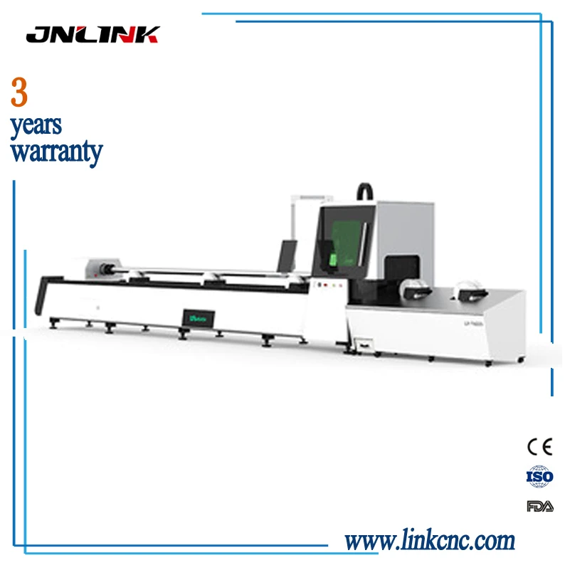 

JNLINK new production fiber laser cutting machine for round and square tube
