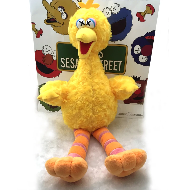 TAKARA TOMY 5 стиль kaws ELMO большая птица Аниме фигурки и игрушки модель игрушки для детские плюшевые игрушки