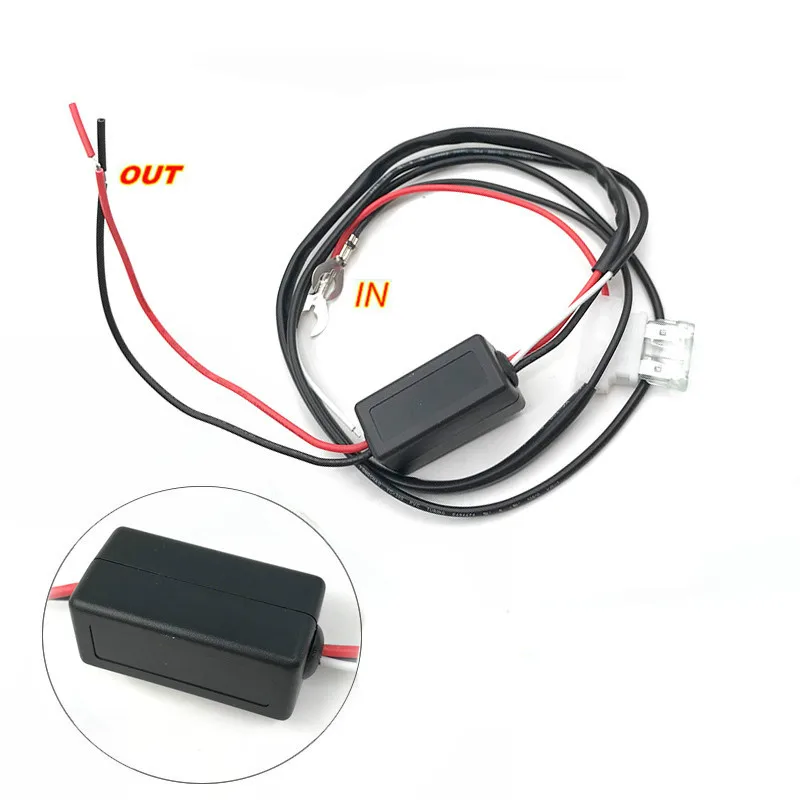 12V Led Daytime Running Light ON OFF Control Dimmer Switch Relay DRL