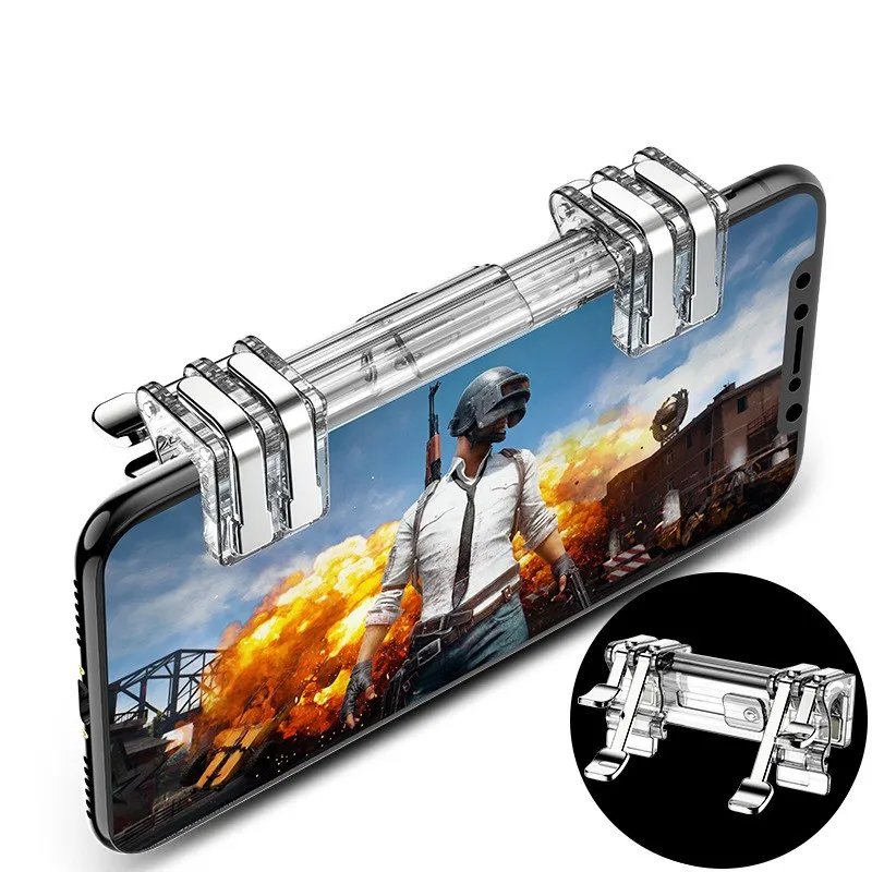 HOT Game Controller For PUBG Mobile Phone Shooter Aim Controller Game Trigger L1R1 Button For Iphone Android PUBG Game Controlle