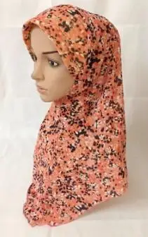 Больше цветов распродажа лето удобный мусульманский цельный хиджаб губка - Цвет: 13