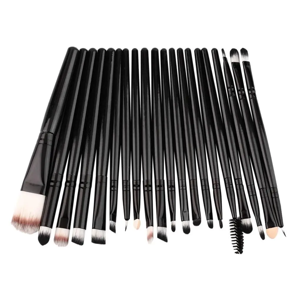 

New 20Pcs Cosmetic Makeup Brushes Set Blush Powder Foundation Eyeshadow Eyeliner Lip Make up Brush Beauty Tools