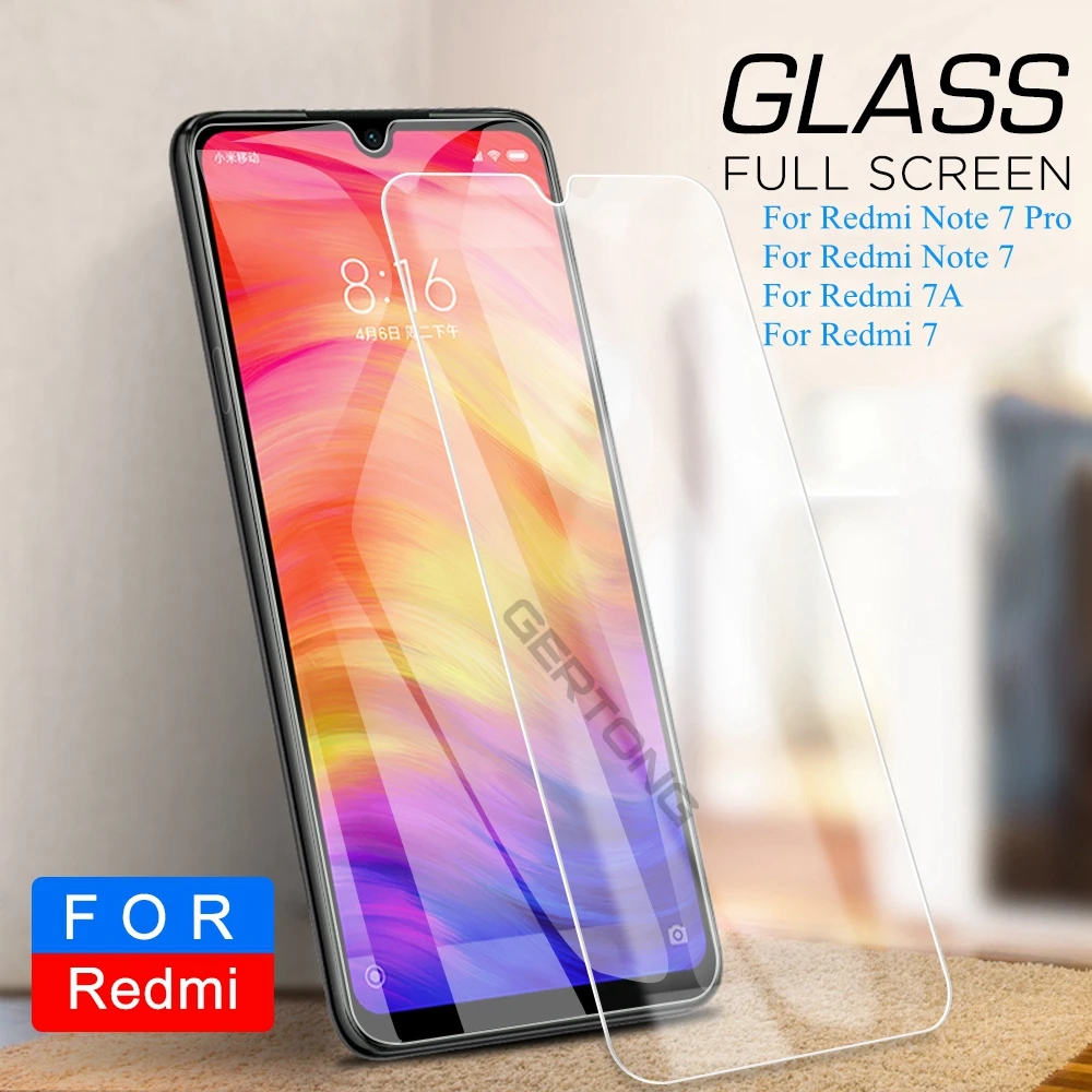 

9H Protective Camera Lens Tempered Glass For Xiaomi Redmi 7 Note 7 Pro Screen Protector Film On Redmi Note 7 7A Toughed Glass