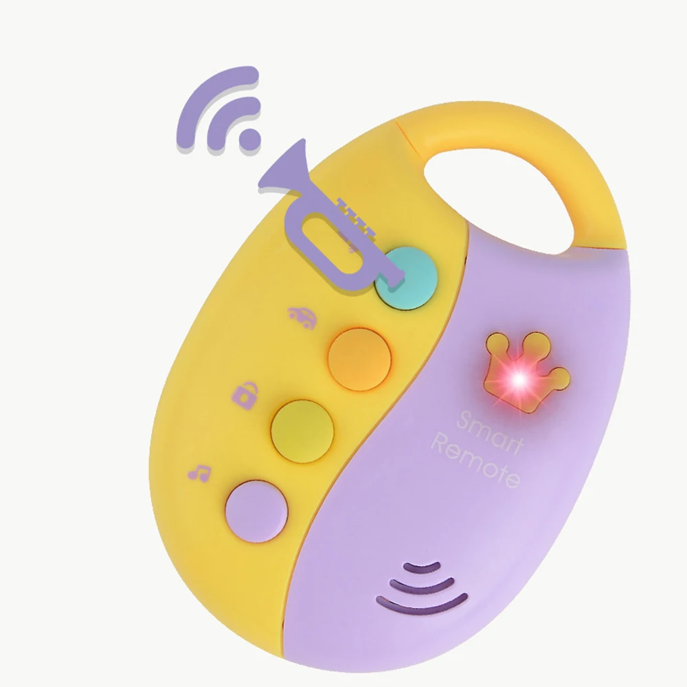 Детская игрушка музыкальный автомобиль игрушка-ключ симулятор дистанционного управления автомобильный ключ замок светильник музыка автомобиль голоса ролевые игры обучающая игрушка для детей