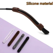 

4Color Glasses Accessories Fixed Anti-dropping Silicone Glasses Legs Foot Cover Sports Non-slip Cover Earmuffs Ear Hook Ear Pads