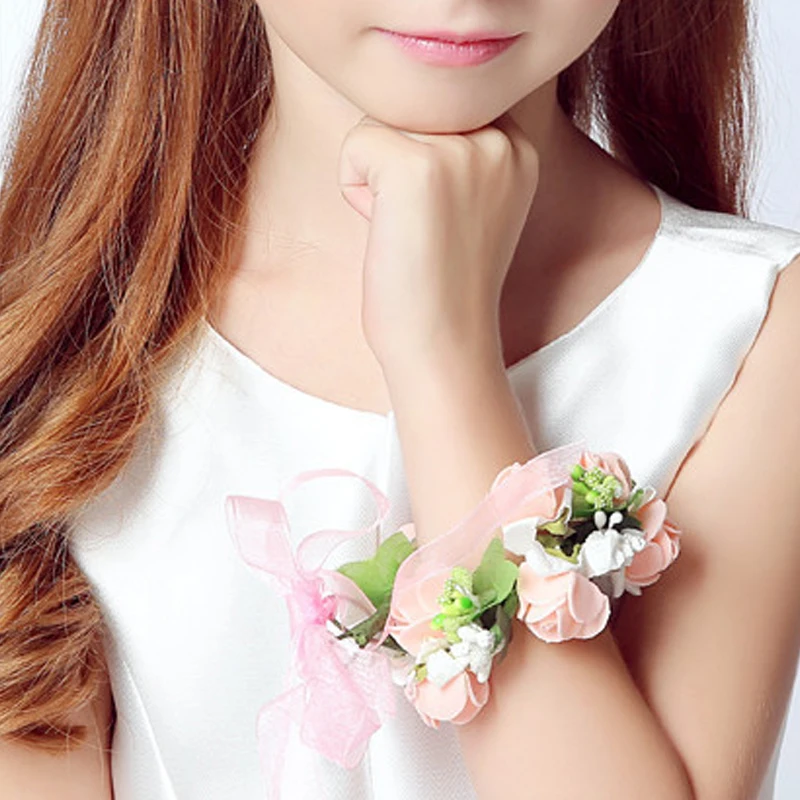 Hand Flower Фиолетовое платье; кружевное вечернее платье на свадьбу; платье-пачка принцессы; детская одежда с цветочным узором для девочек; детская праздничная одежда для девочек - Цвет: Hand Flower