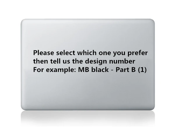 PLEASE CHOOSE YCSTICKER-Виниловая наклейка для ноутбука для AppleMacbook Pro/Air 13 дюймов мультяшный чехол для ноутбука MacCover наклейки для MacAir 13 15 16 - Цвет: PLEASE CHOOSE