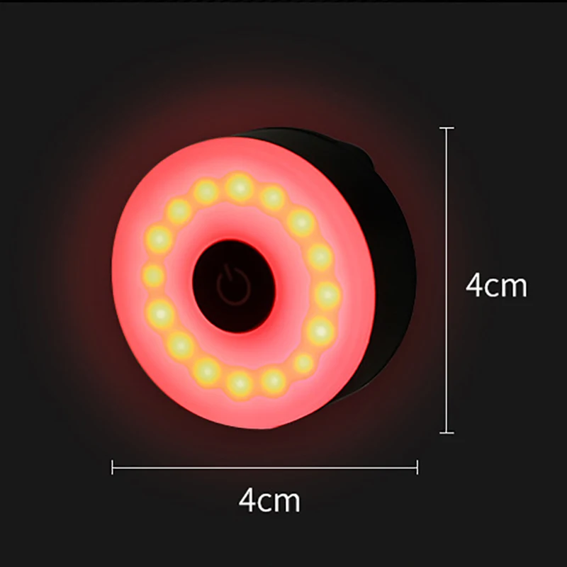 Mini Bicycle Tail Light Bike Night Riding Mountain Bike Light Taillight USB Rechargeable&nbsp;Flashlight Safety Warning Light LT0115 (2)