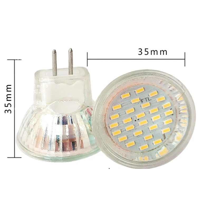 Description Picture 2 of itemUltra Bright Led Light MR11 Led Bulb GU5.3 Lamps AC 220V 5W 7W Spotlight Bulbs Warm Cool White Mr11 Leds GLASS Body