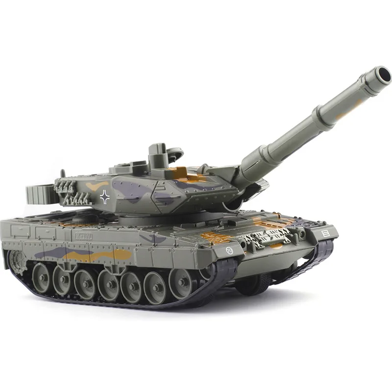 Cadeve Германия Leopard главный боевой танк военная модель из сплава акустического излучения BB детская игрушка 685053