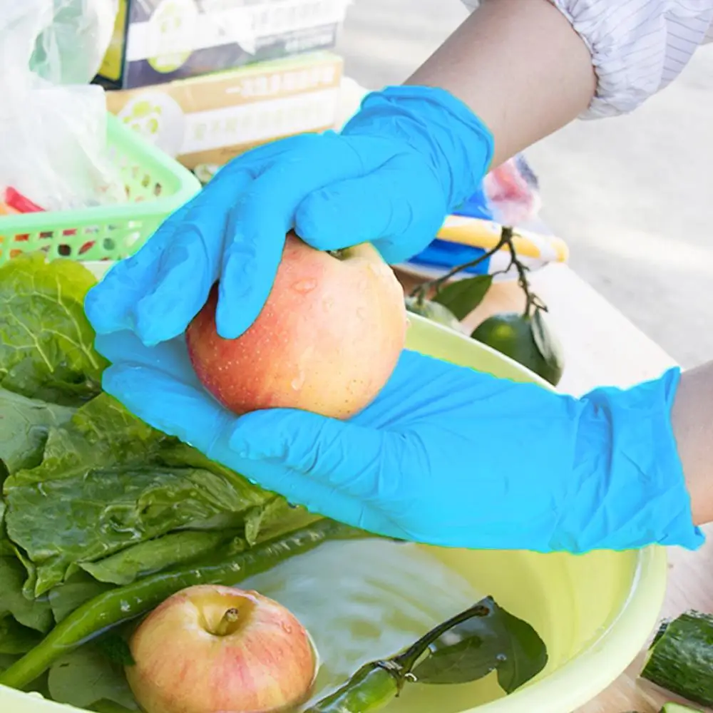 

Nitrile Coated Latex in Light Work Puncture Resistant Gardening Nitrile Gloves Disposable Hand Protection Soft