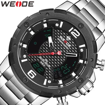 

WEIDE Watch Men Top Brand Luxury Watch Automatic Date Military Quartz Movement Analog Clock Wristwatch Relogio Masculino Watches