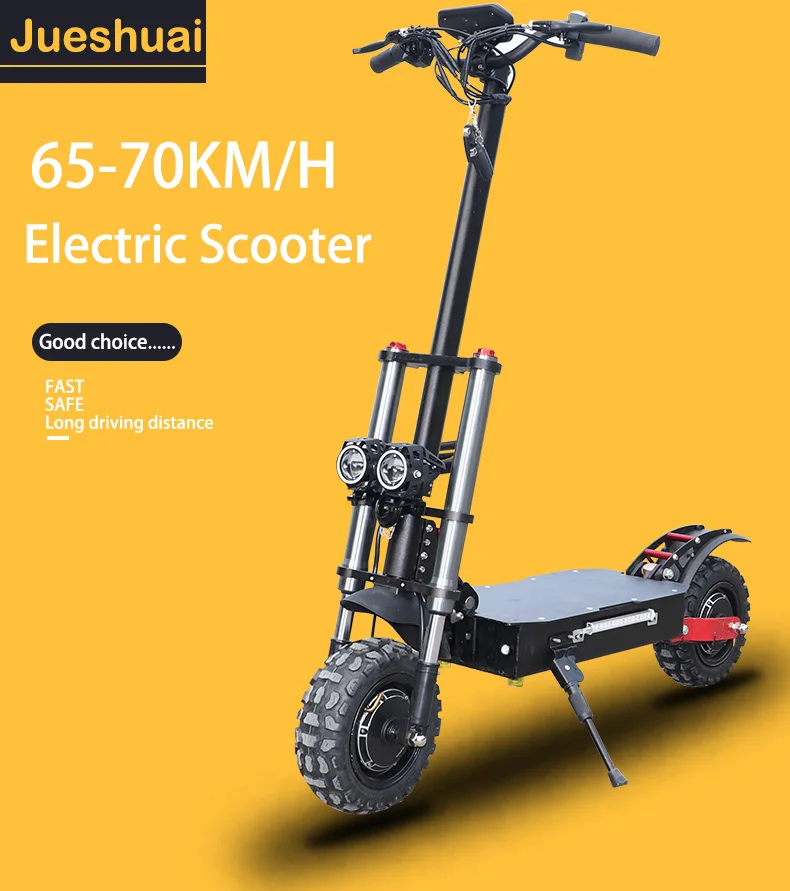 Electric Scooter 11inch 60V 3200W Off Road E scooter Trotinette Electrique Adulte Scooter Eléctrico Ebikes Patinete Eléctrico