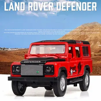 

Kuulee Classical Off-Road Vehicle Model SUV Simulation Car Model Toys for Children