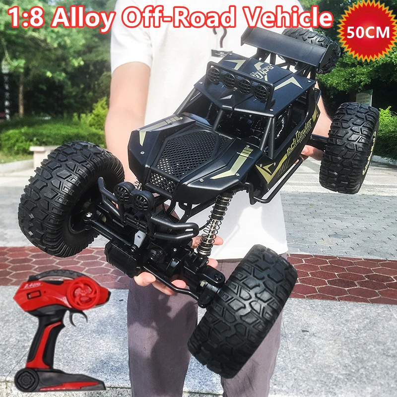 4WD 1:8 Large Scale Alloy Off Road RC Vehicle 45Degree Incline