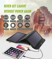 ALLPOWERS panneau solaire 5V 21W batterie 10000mAh intégrée chargeur solaire Portable batterie solaire étanche pour téléphone Portable extérieur 2
