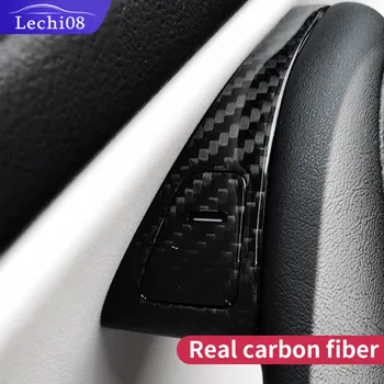 

Window button frame trim for Tesla model 3 accessories/car accessories model 3 tesla three tesla model 3 carbon/accessoires