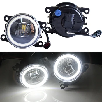 

1 Pair Front Bumper Angel Eyes LED Fog Light For Subaru Outback 2.5L H4 3.6L H6 2010-2012 High Brightness Halogen Fog Lamp Light