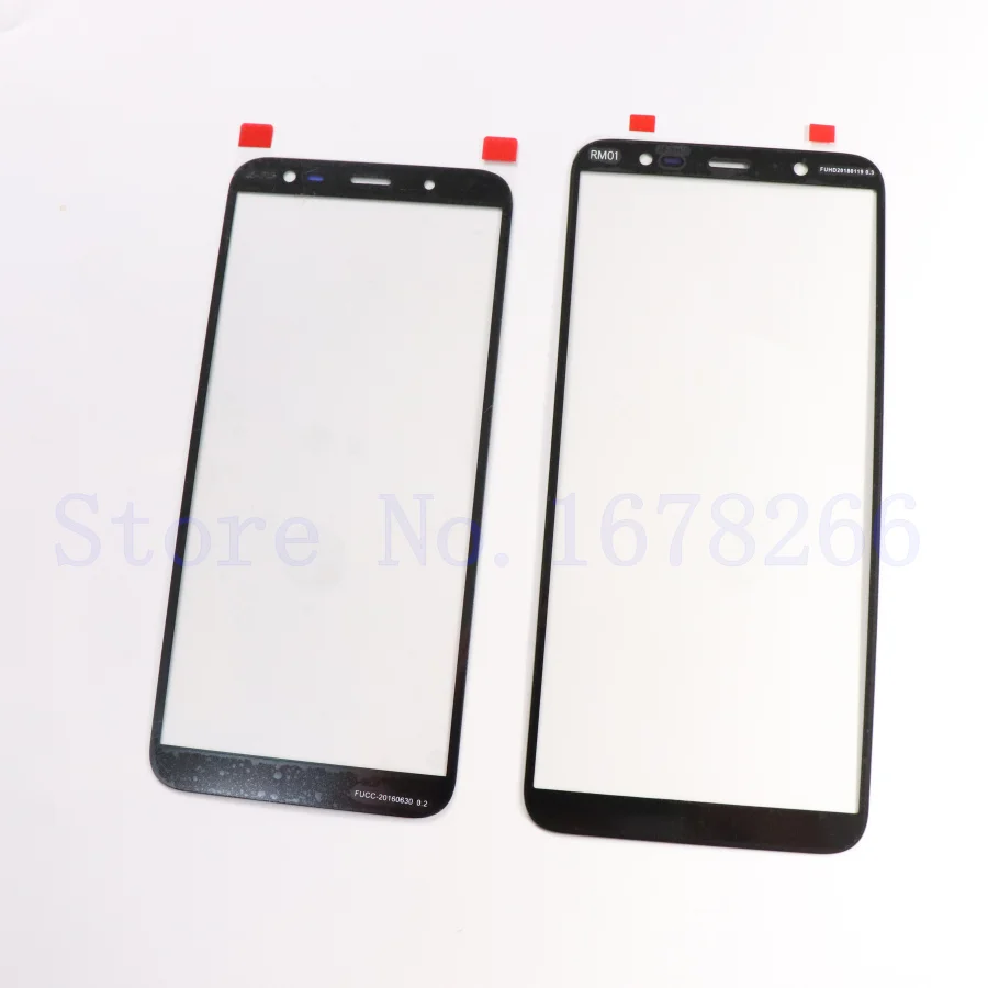Сенсорный экран передняя стеклянная внешняя панель объектива для samsung Galaxy J6 J600 J600F J600G J600DS J8 plus J810 j810f