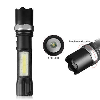 

Tactical 18650 Flashlight LED High Powered 3 Modes Rechargeable Flashlight