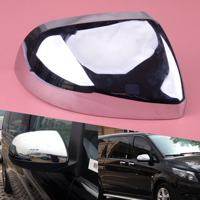 New Right ABS Chrome Rearview Mirror Trim Cover Frame Fit for Mercedes-Benz  Vito W447 2014 2015 2016 2017 2018 - AliExpress