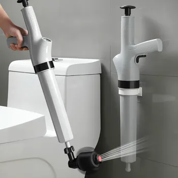 

High Pressure Air Power Drain Blaster Gun For Drain Plunger Opener for Bathroom Toilet Bathtubs Shower Clogged Pipe pf101205